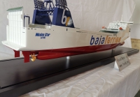 customized model of 183m RO-RO ship